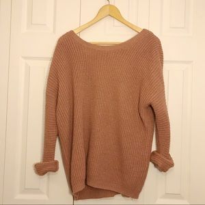 F21 | Cut-Out Back Knit Sweater